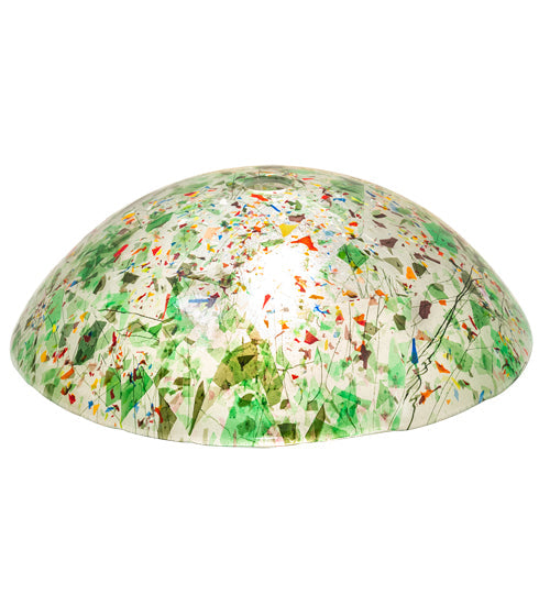 Meyda Lighting Metro Fusion 16" Multi-Colored Confetti Shade Glass