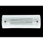 Meyda Lighting Metro Fusion 18" 2-Light White Twigs Vanity Light With White Shade Glass