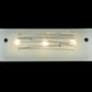 Meyda Lighting Metro Fusion 18" 3-Light White Twigs Vanity Light With White Shade Glass