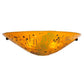 Meyda Lighting Metro Fusion 18" Biscotti Wall Sconce With Amber Shade Glass