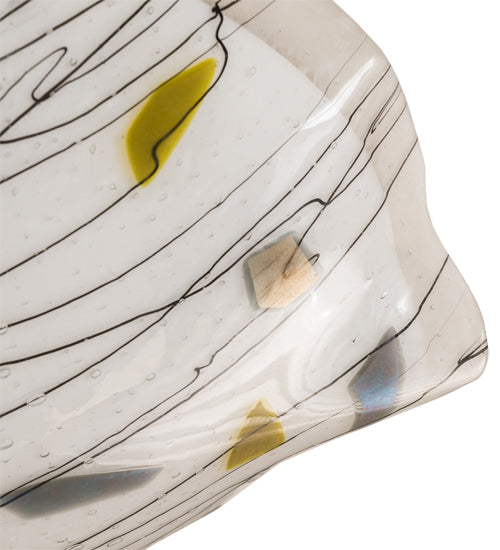 Meyda Lighting Metro Fusion 18" Ramoscelli Multi-Colored Shade Glass