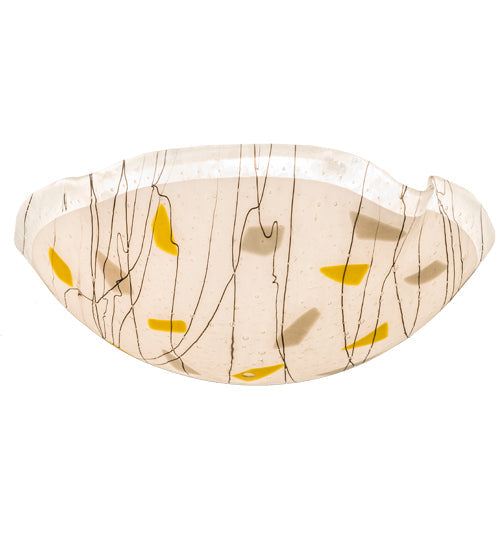 Meyda Lighting Metro Fusion 18" Ramoscelli Multi-Colored Shade Glass