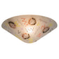 Meyda Lighting Metro Fusion 18" Super Nova Half Cone Multi-Colored Shade Glass