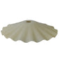 Meyda Lighting Metro Fusion 18"W x 4"H Almond Spectrum Scalloped Shade Glass