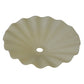 Meyda Lighting Metro Fusion 18"W x 4"H Almond Spectrum Scalloped Shade Glass