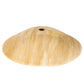 Meyda Lighting Metro Fusion 20" Beige Iridescent Cone Shade Glass