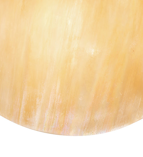 Meyda Lighting Metro Fusion 20" Beige Iridescent Cone Shade Glass