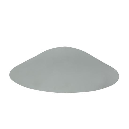 Meyda Lighting Metro Fusion 20" Frosted Clear Cone Shade Glass