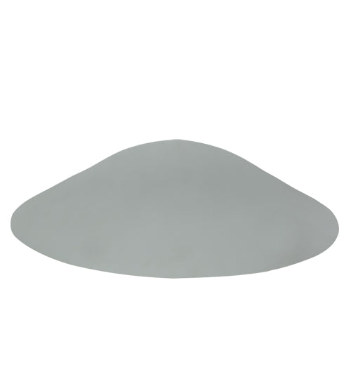 Meyda Lighting Metro Fusion 21" 3-Light Nickel Deco Ball Inverted Pendant Light With Frosted Clear Shade Glass