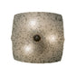 Meyda Lighting Metro Fusion 23" 3-Light Gray Moonscape Flush Mount Light With Clear and Gray Shade Glass