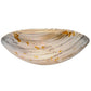 Meyda Lighting Metro Fusion 24"W x 7"H White Fused Ramoscelli Shade Glass