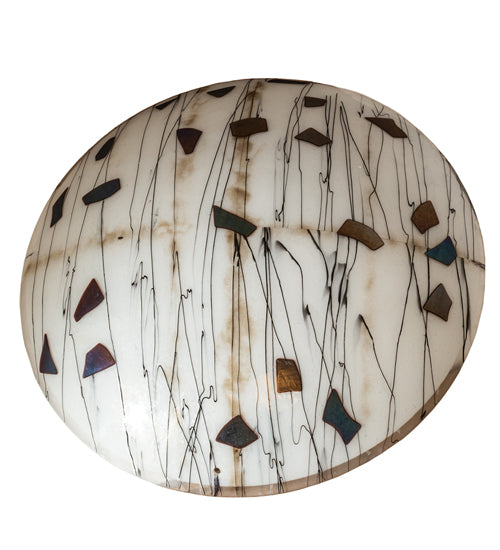 Meyda Lighting Metro Fusion 30" Ramoscelli Fused Shade Glass