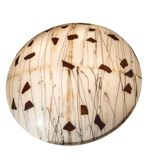 Meyda Lighting Metro Fusion 30" Ramoscelli Fused Shade Glass