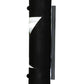 Meyda Lighting Metro Fusion 5" 2-Light Nickel Shaken Not Stirred Wall Sconce With Black and Clear Martini Shade Glass