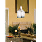 Meyda Lighting Metro Fusion 5" Brushed Nickel Mini Pendant Light With White Draped Shade Glass