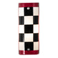Meyda Lighting Metro Fusion 5" Nickel Grand Prix Wall Sconce With Multi-Colored Shade Glass