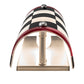 Meyda Lighting Metro Fusion 5" Nickel Grand Prix Wall Sconce With Multi-Colored Shade Glass