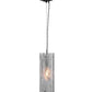 Meyda Lighting Metro Fusion 6" Black Powdercoat Branches Mini Pendant Light With White Shade Glass