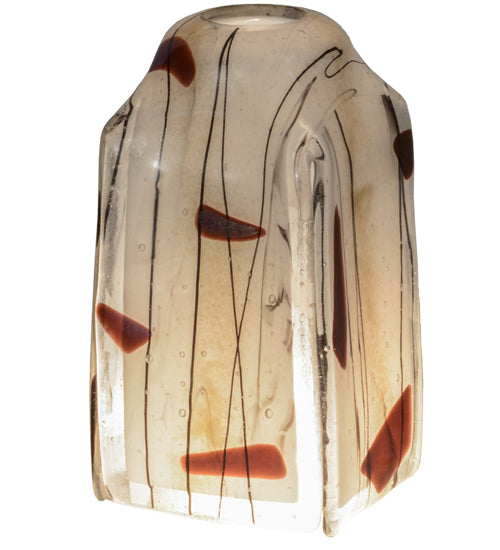 Meyda Lighting Metro Fusion 6" Ramoscelli Draped Shade Glass