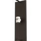 Meyda Lighting Metro Fusion 7" 2-Light Oil Rubbed Bronze Midland Wall Sconce With Fleshtone Idalight Shade