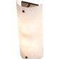 Meyda Lighting Metro Fusion 7" 2-Light Oil Rubbed Bronze Midland Wall Sconce With Fleshtone Idalight Shade