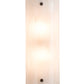Meyda Lighting Metro Fusion 7" 2-Light Oil Rubbed Bronze Midland Wall Sconce With Fleshtone Idalight Shade