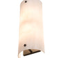 Meyda Lighting Metro Fusion 7" 2-Light Oil Rubbed Bronze Midland Wall Sconce With Fleshtone Idalight Shade