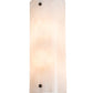 Meyda Lighting Metro Fusion 7" 2-Light Oil Rubbed Bronze Midland Wall Sconce With Fleshtone Idalight Shade