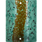 Meyda Lighting Metro Fusion 8" Muro Verde Replacement Green & Brown Shade Glass