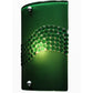 Meyda Lighting Metro Fusion 8" Nickel Wall Sconce With Green Pietre Fused Shade Glass