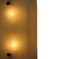 Meyda Lighting Metro Fusion 9" 2-Light Nickel Dragonfly Wall Sconce With White Frosted Shade Glass