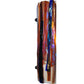 Meyda Lighting Metro Fusion 9" LED Frosted Oceano Wall Sconce With Multi-Colored Iridescent Shade Glass