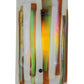 Meyda Lighting Metro Fusion 9" Marina Dimmable LED Wall Sconce With Multi-Colored Shade Glass