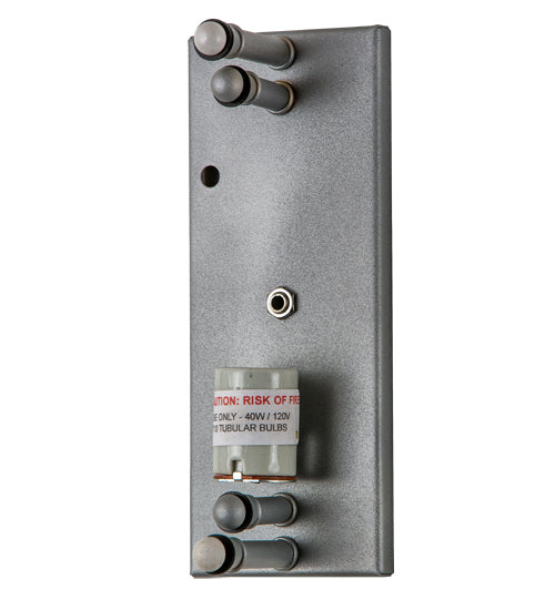 Meyda Lighting Metro Fusion 9" Nickel Nautilus Wall Sconce With Aqua Green & White Shade Glass