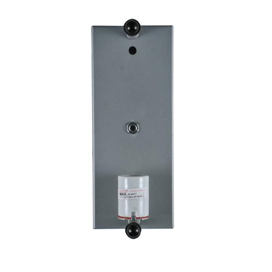 Meyda Lighting Metro Fusion 9" Oceano Wall Sconce With Multi-Colored Shade Glass