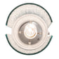 Meyda Lighting Metro Mist 5" Nickel Cilindro Mini Pendant Light With Clear Rainy View & Statuario Idalight Shade