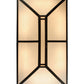 Meyda Lighting Meyer 54" 12-Light Oil Rubbed Bronze BBQ Pendant Light With White Statuario Idalight Shade Glass