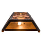 Meyda Lighting Mia 12" 2-Light Cajun Spice Wall Sconce With Amber Quartz Idalight Shade Glass