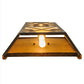 Meyda Lighting Mia 12" Cajun Spice Wall Sconce With Beige Provostone Idalight Shade Glass