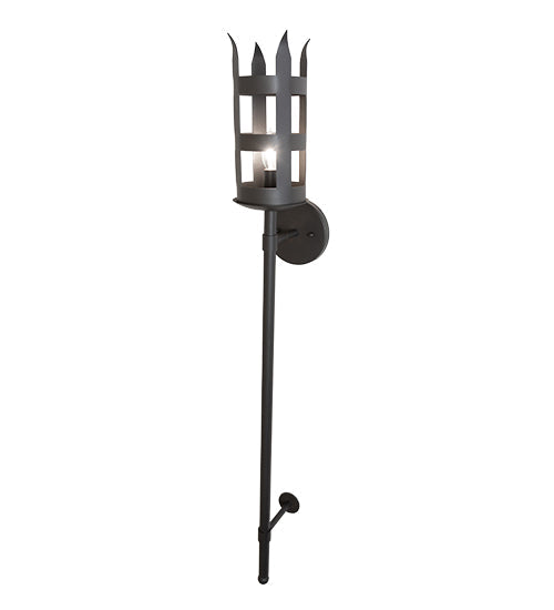 Meyda Lighting Middleburry 5" Wrought Iron Wall Sconce