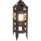 Meyda Lighting Middleburry 94" 4-Light Wrought Iron Island Pendant Light