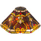Meyda Lighting Middleton 16" Multi-Colored Shade Glass