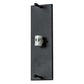 Meyda Lighting Midland 7" 2-Light Textured Black Wall Sconce With White Iridescent Shade Glass