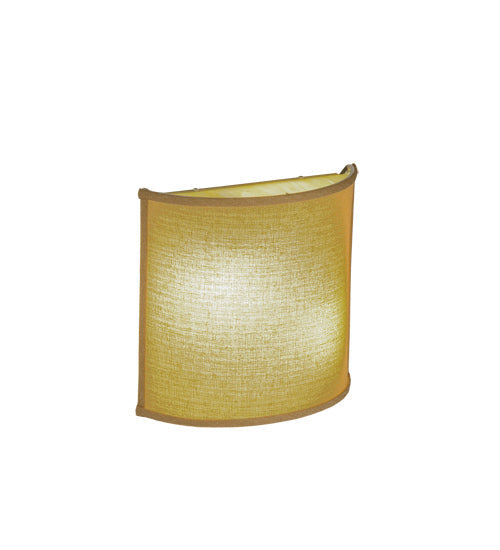 Meyda Lighting Milford 12" 2-Light Golden Wheat Wall Sconce