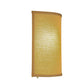 Meyda Lighting Milford 12" 2-Light Golden Wheat Wall Sconce