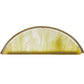 Meyda Lighting Milford 12" 2-Light Wall Sconce With Golden Wheat Shade Glass
