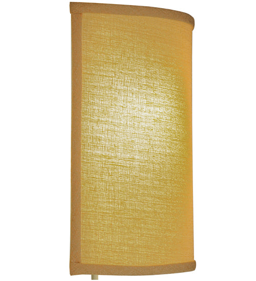 Meyda Lighting Milford 12" 2-Light Wall Sconce With Golden Wheat Shade Glass