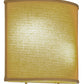 Meyda Lighting Milford 12" 2-Light Wall Sconce With Golden Wheat Shade Glass