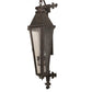 Meyda Lighting Millesime 14" 3-Light Coffee Bean Wall Sconce With Clear Seeded Shade Glass