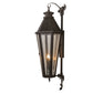 Meyda Lighting Millesime 14" 3-Light Coffee Bean Wall Sconce With Clear Seeded Shade Glass